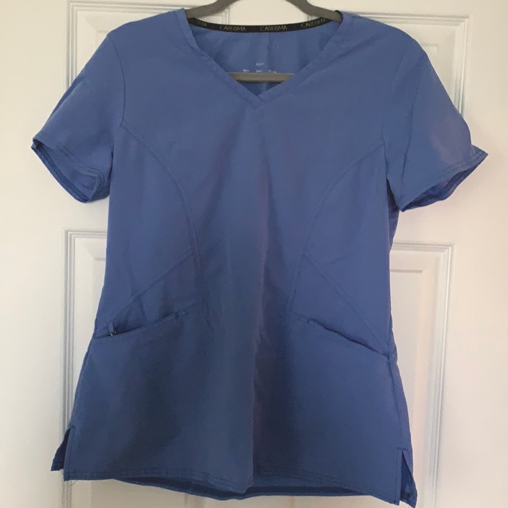 Small Periwinkle Scrub Top - Picture 1 of 1